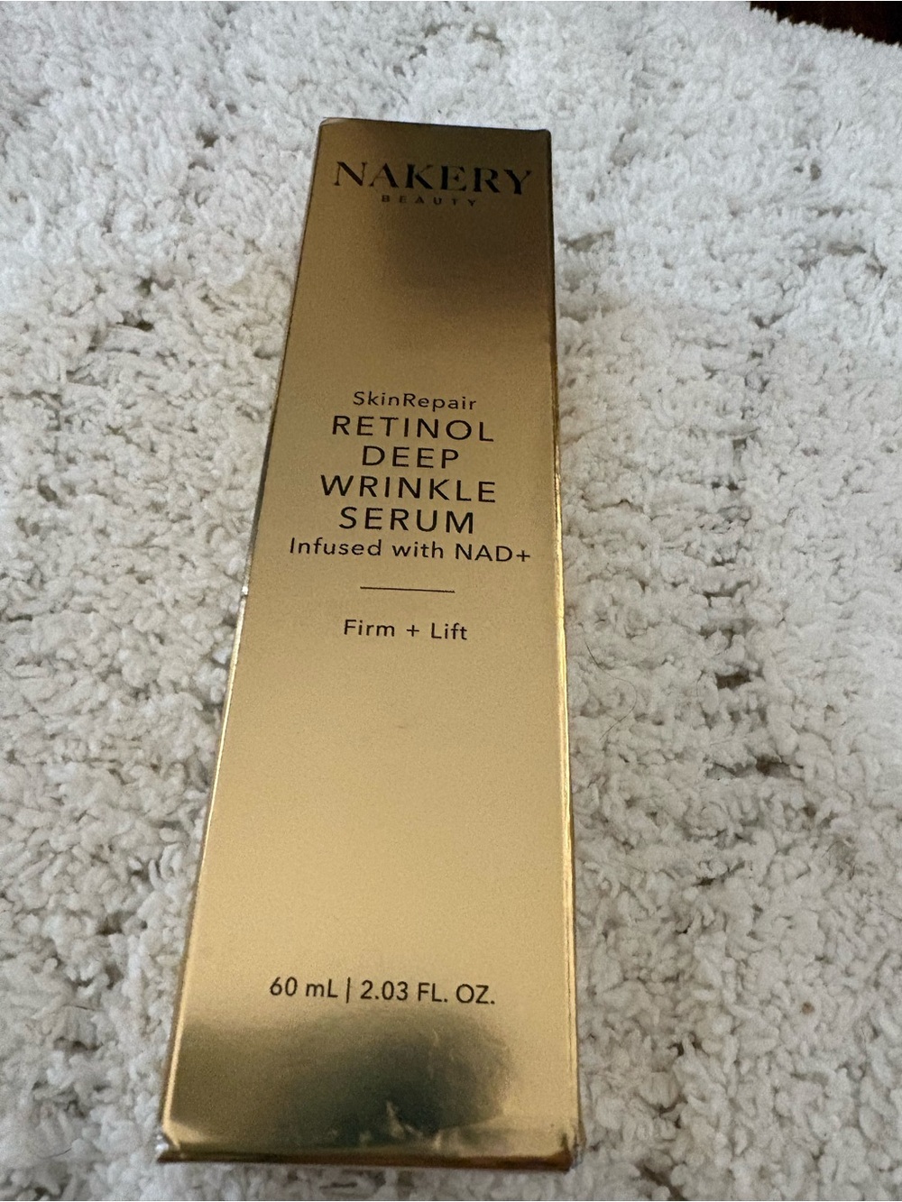 Nakery Beauty SkinRepair Retinol Deep Wrinkle Serum - Gold